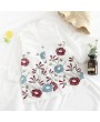 Vintage Chinese Style Girls Flower Embroidery Dress For 2-9Y