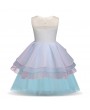 Creative Design Girls Kids Faddish Trendy Formal Princess Dress For 3Y-11Y