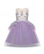 Creative Design Girls Kids Faddish Trendy Formal Princess Dress For 3Y-11Y