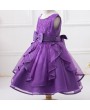 Diamonds Pearls Toddler Girls Kids Pageant Wedding Formal Princess Dress For 4Y-15Y