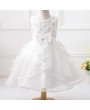 Diamonds Pearls Toddler Girls Kids Pageant Wedding Formal Princess Dress For 4Y-15Y