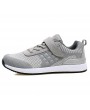 Men Knitted Breathable Light Weight Hook Loop Wlaking Shoes