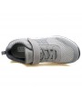 Men Knitted Breathable Light Weight Hook Loop Wlaking Shoes