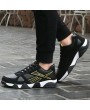 Men Soft Breathable Running Shoes Light Lace Up Casual Sneakers