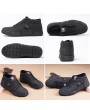 Men Canvas Comfy Trainers Warm Plush Lined Casual Ankle Boots