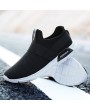 Men Mesh Elastic Slip On Soft Running Sneakers Casual Walking Shoes