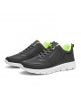 Large Size Men Microfiber Leather Running Sneakers