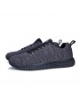 Large Size Men Knitted Fabric Lace Up Sport Running Casual Sneakers