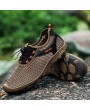 Men Lycra Mesh Bungee Closure Water Friendly Outdoor Casaul Shoes