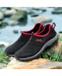 Men Mesh Fabric Breathable Slip Resistant Outdoor Hiking Sneakers