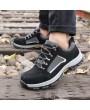 Men Anti Smashing Puncture Proof Safety Work Shoes