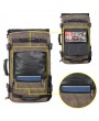 Canvas Backpack Multi-functional Large Capacity Casual Travel Single-shoulder Clutch Bag For Men