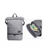 Canvas Multi-functional 18.5 Inch Laptop Bag Travel Waterproof Anti-theft Backpack For Men