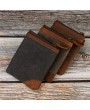 Canvas Vintage Wallet Bifold 8 Card Slot Coin Purse For Men