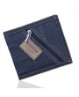 6 Card Holders Vintage Stitching Denim Coin Bag Casual Wallet For Men