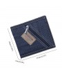 6 Card Holders Vintage Stitching Denim Coin Bag Casual Wallet For Men