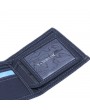 6 Card Holders Vintage Stitching Denim Coin Bag Casual Wallet For Men