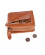 Men Genuine Leather RFID Anti-magnetic Vintage Casual 15 Card Slots Wallet