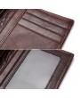 Genuine Leather Vintage Alligator Pattern Wallet For Men