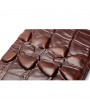 Genuine Leather Vintage Alligator Pattern Wallet For Men