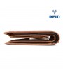 Men Genuine Leather RFID Anti-magnetic Vintage Outdoor Casual 20 Card Slots Wallet