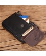 Genuine Leather Multi-functional 6/7 Inches Phone Bag Waist Bag Crossbody Bag For Men