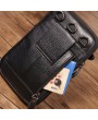 Genuine Leather Multi-functional 6/7 Inches Phone Bag Waist Bag Crossbody Bag For Men