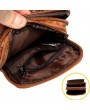 Genuine Leather Waist Bag Crocodile Pattern Crossbody Bag Phone Bag For Men