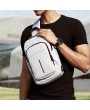 Large Capacity Business Casual USB Charging Port Sling Bag Chest Bag Crossbody Bag For Men