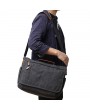 Large Capacity Vintage 16 Inch Laptop Bag Messenger Bag Crossbody Bag For Men