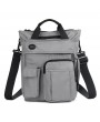 Men Nylon Lightweight Large Capacity Multi-function Crossbody Bag Waterproof Travel Shoulder Bag