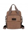 Vintage Canvas Multi-functional Handbag Crossbody Bag Backpack For Men