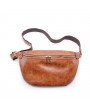 Vintage PU Leather Casual Sling Bag Waist Bag Crossbody Bag For Men