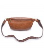 Vintage PU Leather Casual Sling Bag Waist Bag Crossbody Bag For Men