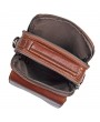 Genuine Leather Casual Multi-pockets Shoulder Crossbody Bag For Men