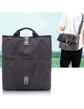 Vintage Canvas Business Handbag Shoulder Bag Crossbody Bag For Men