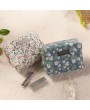 Print Cotton Small Cosmetic Bag Travel Storage Bag Makeup Bags