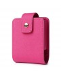 Women Mini Plain Cosmetic Bag Makeup Mirror Bag