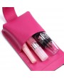 Women Mini Plain Cosmetic Bag Makeup Mirror Bag