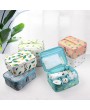 Women Collapsible Portable Cosmetic Bags Tabs Adjustable Storage Bag