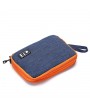 Casual Multifunctional Canvas Multi-pocket Ipad Store Bag Phone Bag Storage Bag