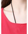 Casual Cross Strap Backless Loose Sleeveless O-neck Dress For Women