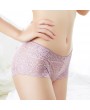 Lace Breathable Cotton Crotch Butt Lifter Mid Waist Panties