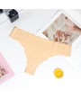 Seamless Ice Silk Cotton Crotch Invisible Soft Panties