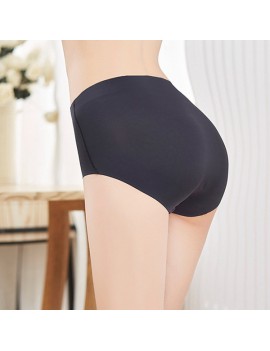 High Waisted Butt Lifter Seamless Ice Silk Panties