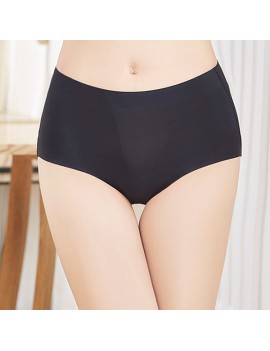 High Waisted Butt Lifter Seamless Ice Silk Panties