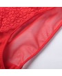 Sexy See Through Mesh Breathable Mid Waist Panties For Women