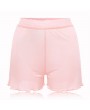 Comfortable Silk Soft Lace-trim Breathable Boyshorts For Women