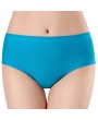 Breathable Ice Silk Seamless Hip Lifting Mid Waist Panties