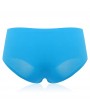 Breathable Ice Silk Seamless Hip Lifting Mid Waist Panties